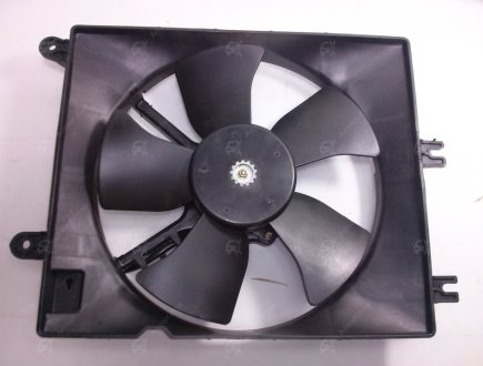 Вентилятор радіатора кондиціонера в зборі Лачетті DW (Китай) 96553241 (фото 1)