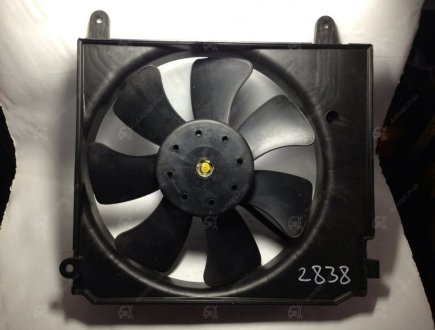 Вентилятор радиатора основной в сборе Ланос "Украина" OE 96259175 (фото 1)
