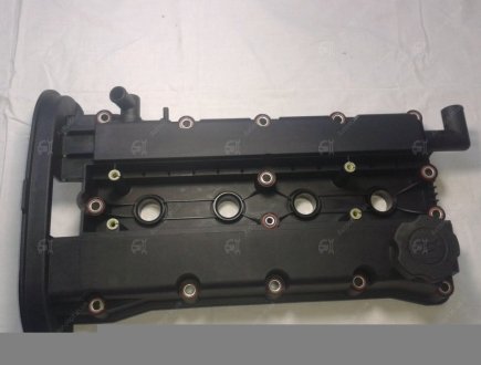 Крышка клапанная Ланос, Нубира, Нексия 1,6 DOHC пластик GENERAL MOTORS 96376396 (фото 1)