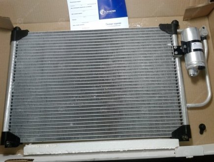 Радиатор кондиционера Ланос LUZAR 96303204 (фото 1)