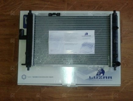 Радиатор охлаждения Матиз основной алюминиевый паяный LUZAR 96322941 (фото 1)
