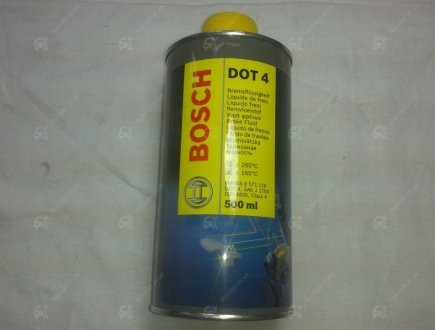 Рідина гальмівна DOT4 0,5 літра Bosch 1987479004 (фото 1)