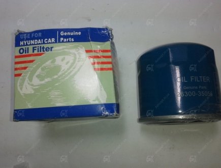 Фильтр масляный 1.3-3.5 Бензин (Kia,Hyundai) YGL 2630035056 (фото 1)