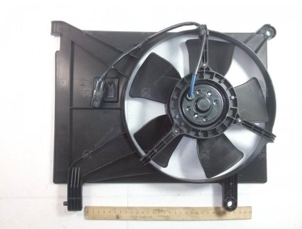 Вентилятор радиатора кондиционера в сборе Ланос "Корея" NSM (Корея) 96182264 (фото 1)