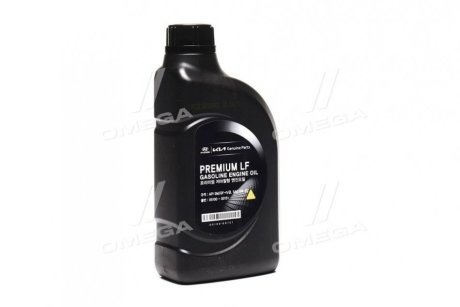 Масло моторное Premum LF Gasolne 5W20 SMGF-4 1л синтетика | Mobis (KIA/Hyundai) 05100-00151 (фото 1)