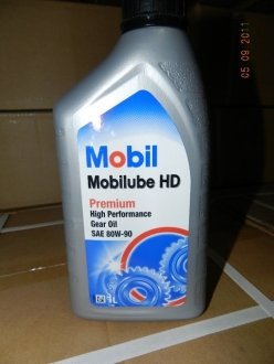 Олія Mobilube HD 80W-90 1л API GL-5 | Mobil 1 148520 (фото 1)