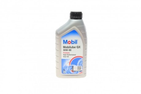 Трансмиссионное масло Mobilube GX 80W-90, 1л Mobil 1 142116 (фото 1)
