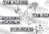 Сайлентблок переднего рычага задний RAV4 ACA3/GSA3 05- | FEBEST TAB-ACA30B (фото 2)