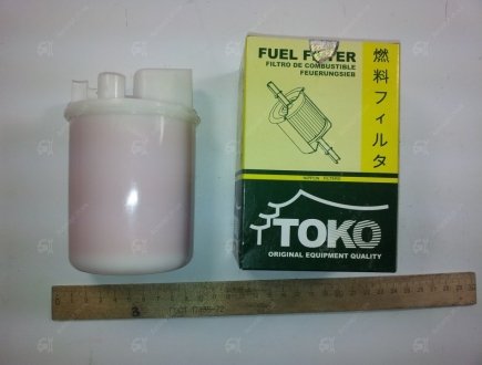Фильтр топливный KIA/ HYUNDAI CEE'D/ CERATO/ I10/ I20/ I30 с 11/2006г. 1,1/ 1,2/ 1,4/ 1,6 | Toko BK3-333TOKO (фото 1)