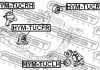 Подушка двигуна (вир-во) FEBEST HYM-TUCRH (фото 2)