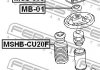 Опора амортизатора переднего : Lancer, Outlander FEBEST MSS-005 (фото 2)