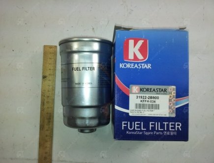 Фильтр топливный GETZ 1,5D 06-\SANTA FE 2,0D 06- KOREASTAR KFFH-034 (фото 1)