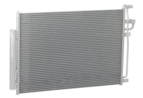 Радиатор кондиционера с ресивером LUZAR LRAC 0543