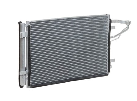 Радиатор кондиционера с ресивером ELANTRA 07-10\I-30 2,0 07-09\CEED 1,6-2.0 10-12 LUZAR LRAC 08H2 (фото 1)