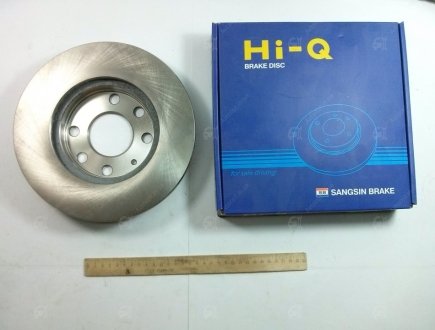 Диск передний тормозной Ланос, Сенс 13" вентилируемый Hi-Q 90121445 (фото 1)