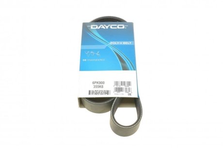 Ремень поликлин., Dayco 6PK900 (фото 1)