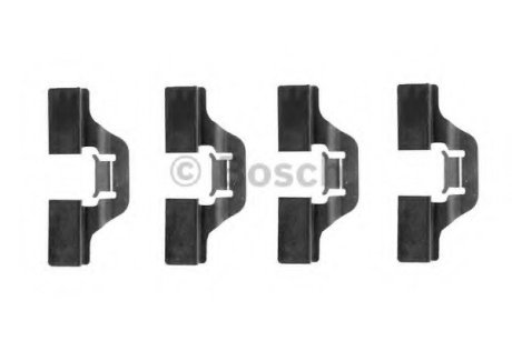 Гальмівні аксесуари (Монтажний комп-кт колодки) Bosch 1 987 474 253 (фото 1)