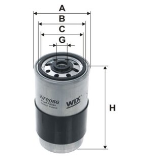 Фільтр паливний WIXFILTRON WF8056 (фото 1)