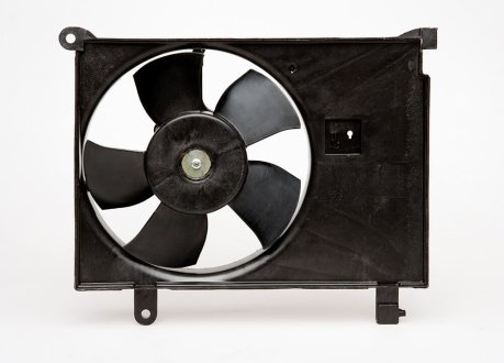 Вентилятор охлаждения радиатора дополн. с кондиционером LANOS LUZAR LFС0563 (фото 1)