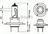 Лампа розжарювання 12V 55W H7 PURE LIGHT (вир-во) Bosch 1 987 302 071 (фото 2)