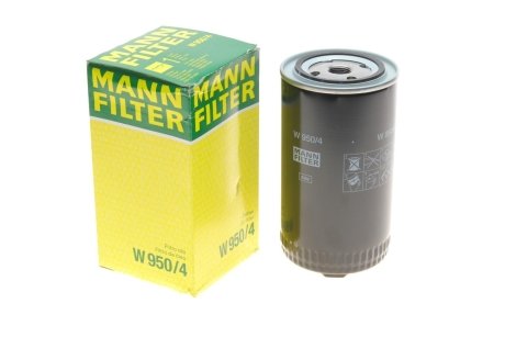 Фільтр масляний (вир-во) MANN W950/4 (фото 1)