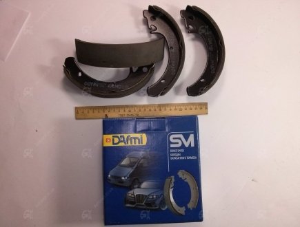 Колодки тормозные задние ВАЗ 2108-21099 INTELLI (DAfmi) DA140 (фото 1)
