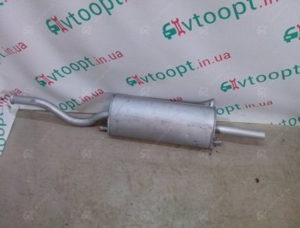 Глушитель ВАЗ 2108,09 с минеральным наполнителем закатной Украина 2108-1201005 (фото 1)