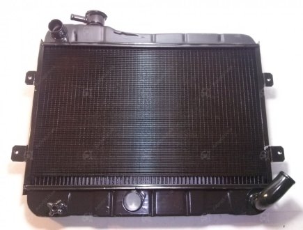 Радиатор охлаждения ВАЗ 2101 (медный 2-х рядный) г.Оренбург Оренбургский радиатор 2101-1301-012-90 (фото 1)