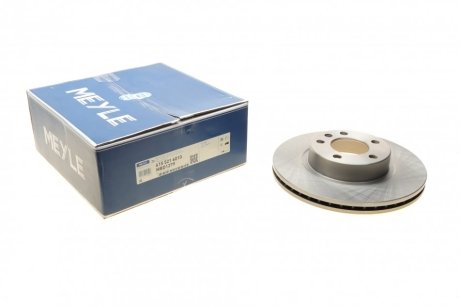 Тормозной диск вентилируемый передний ME 615 521 6010, Омега MEYLE 6155216010 (фото 1)