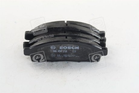 Торм колодки дисковые, Bosch 0 986 494 268
