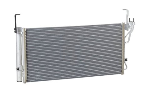 Радіатор кондиціонера SANTA FE 05- 2,0/2,4/2,7 LUZAR LRAC 0826 (фото 1)
