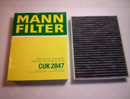Фільтр, повітря у внутрішній простір MANN CUK2847 (фото 1)