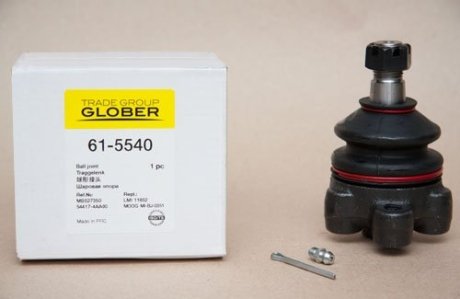Кульова опора переднього важеля верхня (GLOBER): H-1, H-100 Glober 615540