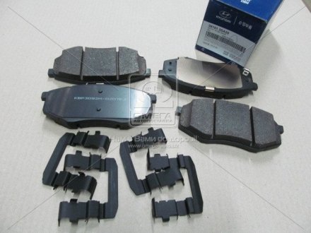 Колодки тормозные дисковые, Mobis (KIA/Hyundai) 581013SA20 (фото 1)