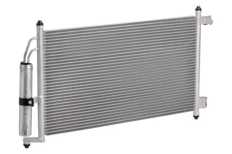 Радиатор кондиционера с ресивером NISSAN JUKE/MICRA/NOTE/TIIDA | LUZAR LRAC14AX
