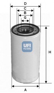 Масляный фильтр UFI 23.475.00 (фото 1)
