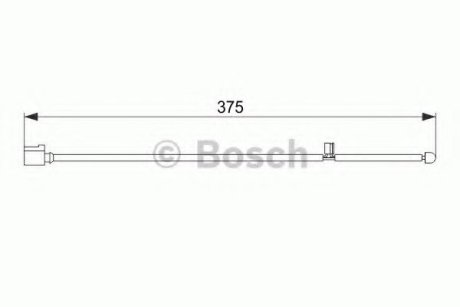 Гальмівні аксесуари (Датчик зносу колодки) Bosch 1 987 474 562