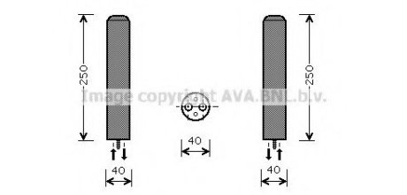 Осушитель кондиционера A, Авео, Матрикс AVA Cooling Systems DW D050 (фото 1)