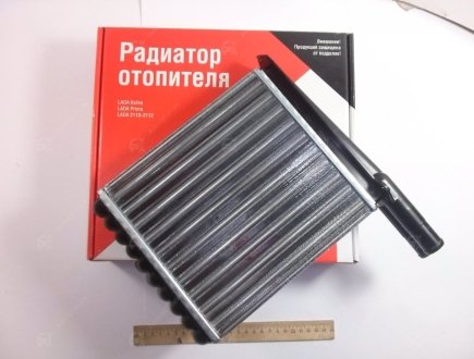 Радиатор отопителя (алюминий) ВАЗ 1118 ДААЗ 11180-8101060-00 (фото 1)