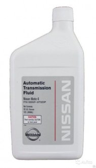 Олива трансмісійна ATF Nissan Matic Fluid S, 0,946л. NISSAN / INFINITI Nissan/Infiniti 999MPMTS00P