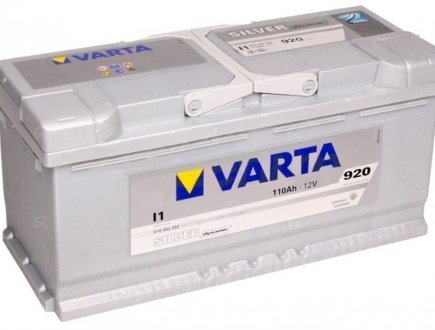 Автомобильный аккумулятор Silver Dynamic (I1) Varta 610 402 092 (фото 1)