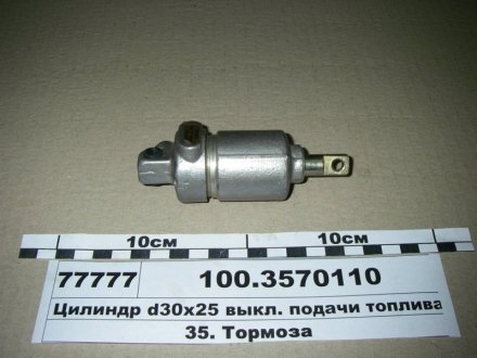 Цилиндр пневматический 30х25, ПААЗ 100.3570110 (фото 1)