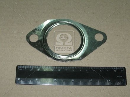 Прокладка коллектора выпускного Д 245 средняя (сталь) (Беларусь), Радиоволна 245-1008027 (фото 1)
