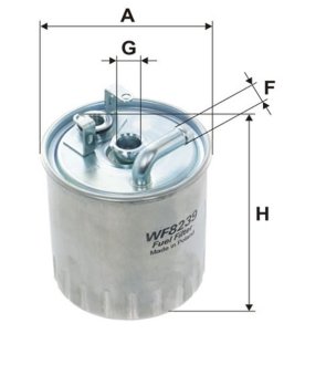 Фільтр паливний WIXFILTRON WF8239 (фото 1)