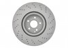 Гальмівний диск MERCEDES W211/221 F Spoprt/AMG "05>> Bosch 0 986 479 412 (фото 3)