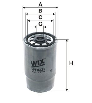 Фільтр палива WF8329WIX WIXFILTRON WF8329 (фото 1)