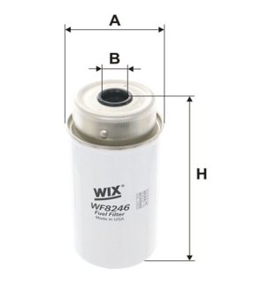 Фильтр топливный FORD - TRANSIT, FN PP848/2, Транзит WIXFILTRON WF8246 (фото 1)