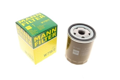 Масляний фільтр MANN W7182 (фото 1)