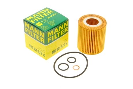 Фильтрующий элемент масляного фильтра HU 815/2X, Х1, БМВ Х3, Зет4 MANN HU8152X
