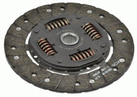 Ведомый диск сцепления : Ducato SACHS 1862873042 (фото 1)
